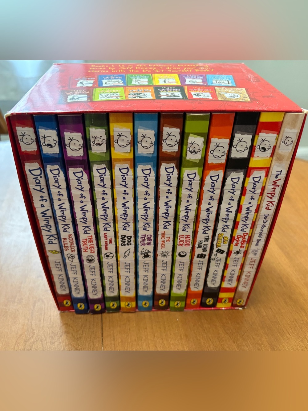 14 Diary of a Wimpy Kid Books. Boxed Set #1-11 & Do It Yourself Book & #12, 